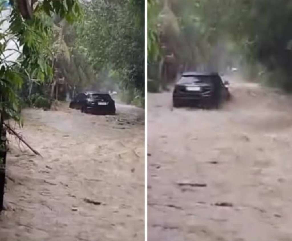 Hujan Deras di Antiga,  Sungai Betel Meluap.


Sempat menyeret sebuah mobil yang parkir di pinggir jalan
