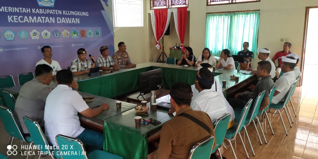 Pjs Danramil Dawan Hadiri Rakor Antisipasi Kerawanan Perayaan Malam Tahun Baru 2026