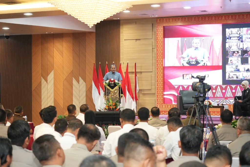 Wakil Menteri Hukum Sosialisasikan KUHP Baru di Palembang, Kunjungi Satpol PP Provinsi Sumatera Selatan