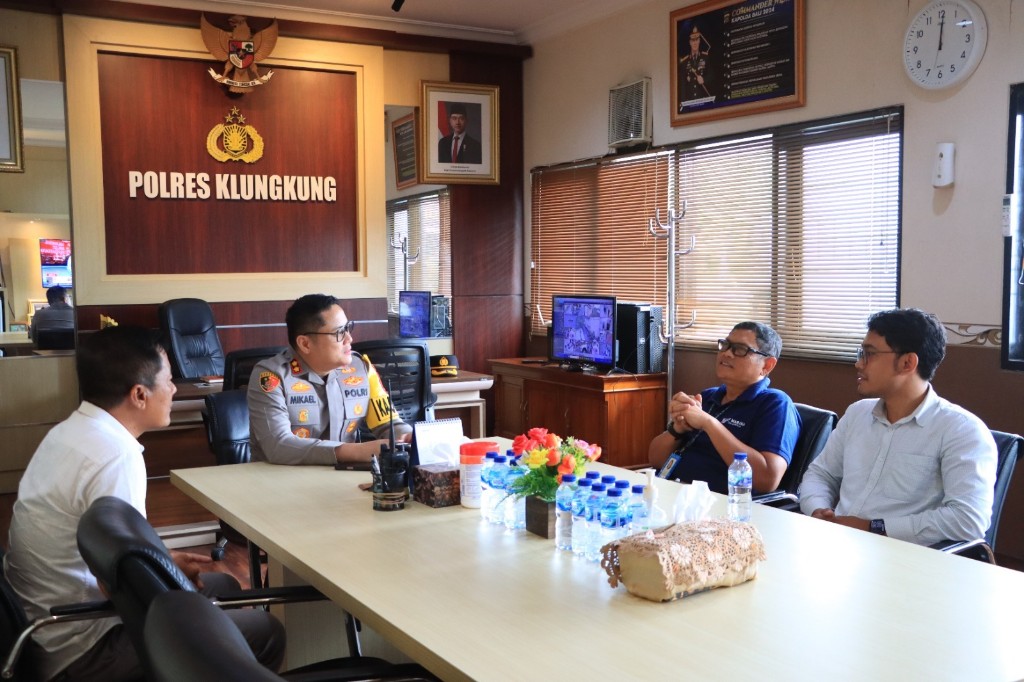 Bangun Kolaborasi, Kapolres Klungkung dan Plt. Dirut PKB Bahas Penguatan Keamanan Kawasan Seni
