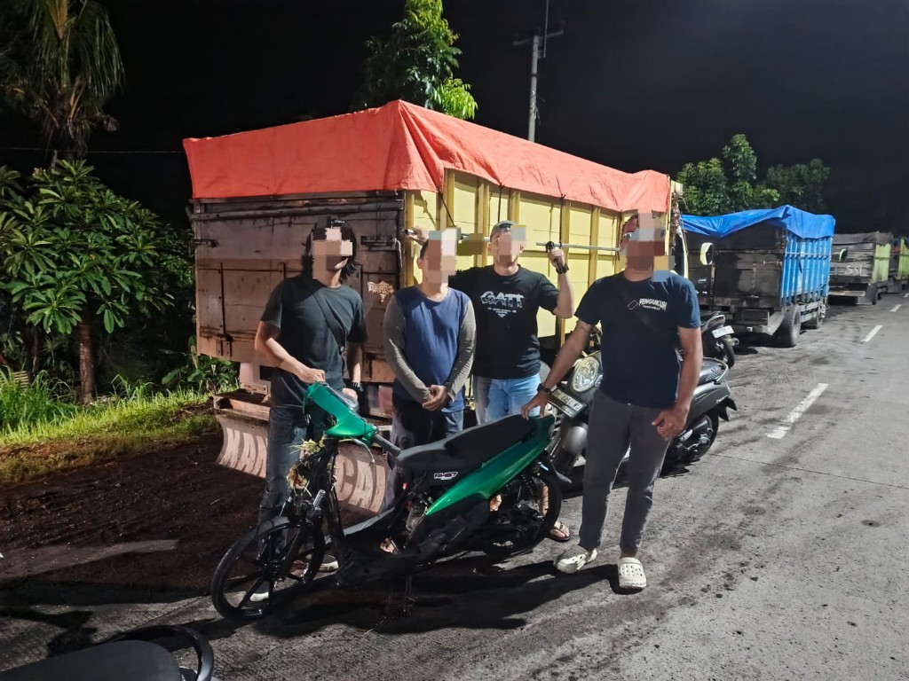 Polres Klungkung Amankan Motor Drag Pasca Balap Liar di Jembatan Merah