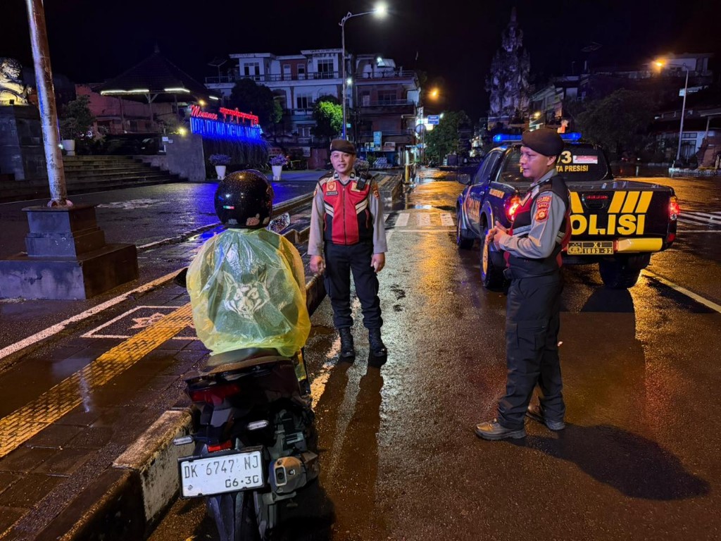Polres Klungkung Wujudkan Keamanan Melalui Patroli Malam