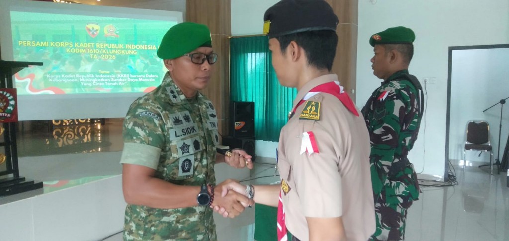 Kodim Klungkung Sukses Gelar Persami KKRI 