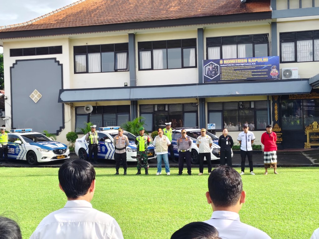 Kodim Klungkung Ikut Serta Apel Siaga Kamtibmas Ramadhan Di Mapolres Klungkung