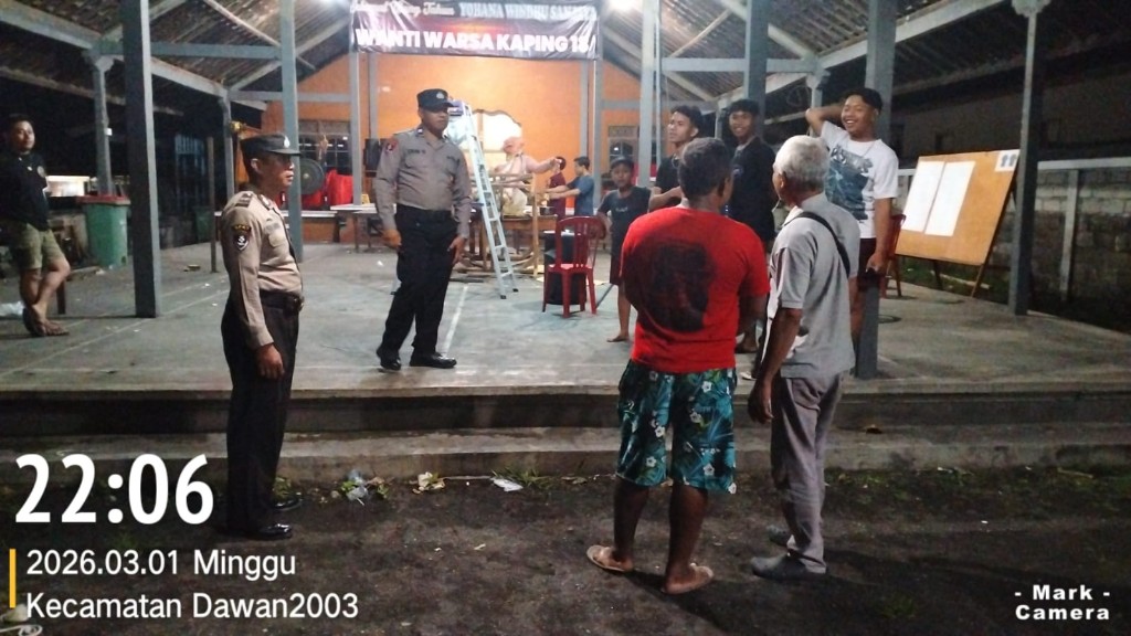 Respon Cepat Layanan 110, Polisi Tindaklanjuti Aduan Kebisingan di Kusamba