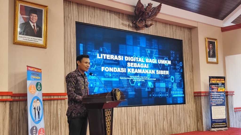 Perkuat Daya Saing, Diskominfo Bangli Dorong Pelaku UMKM Melek Literasi Digital