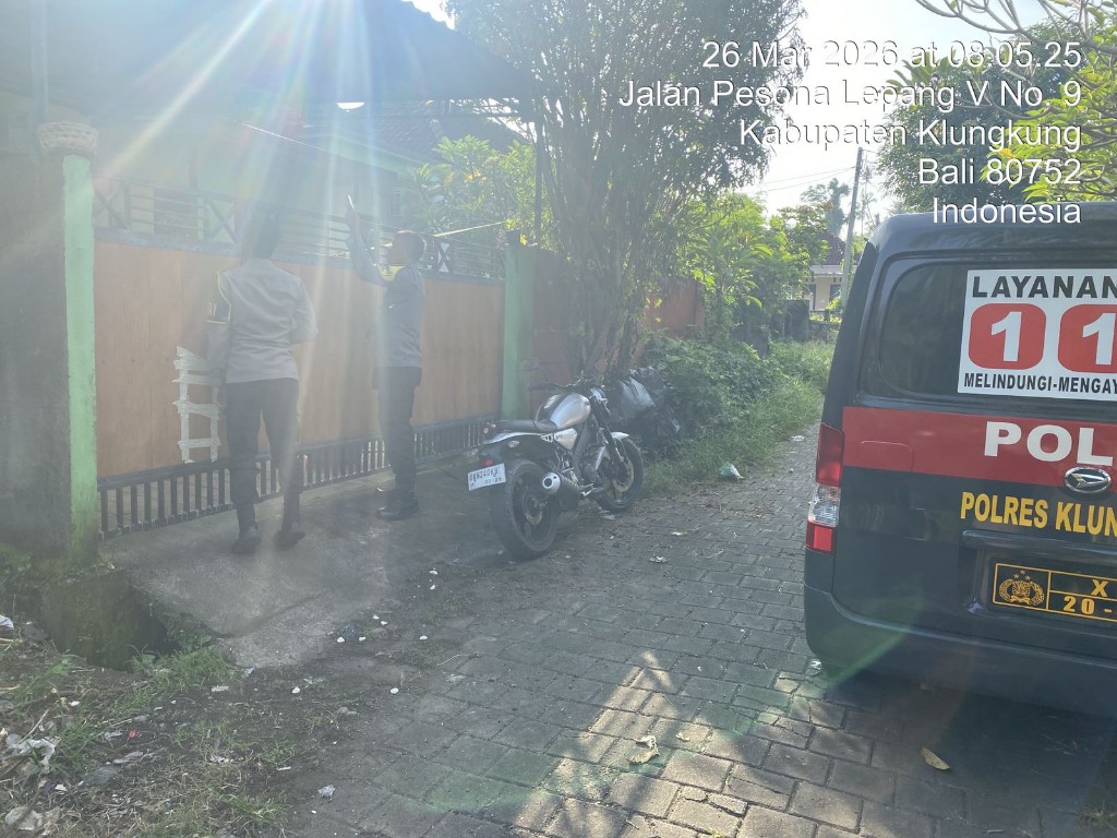 Respon Cepat Call Center 110, Polres Klungkung Pastikan Warga...
