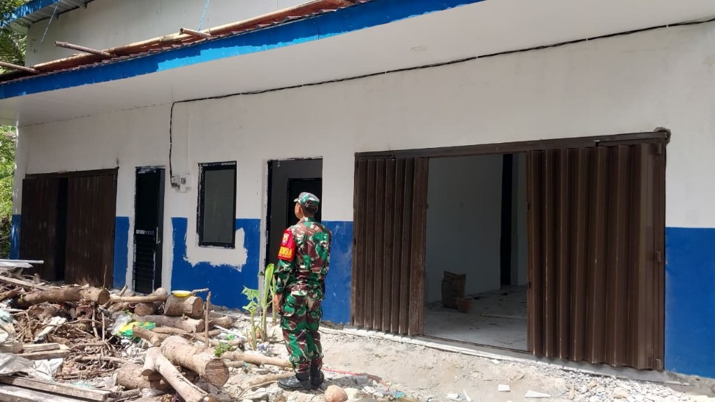 Pembangunan Dapur Sehat MBG Di Desa Lembongan Capai 95 Persen,...