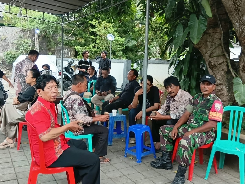 Bersama Ratusan Jemaat, Dandim Klungkung Ibadah Ibadah Missa Jukmat Agung Di Gereja Santa Sisilia