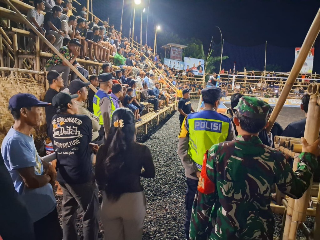 Aparat TNI Polri Di Klungkung Bersinergi Kawal Pesawahan Cup II Tahun 2026