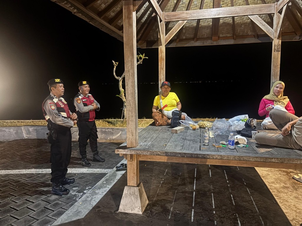 Patroli Malam Samapta Polres Klungkung Antisipasi 3C dan Balap Liar.