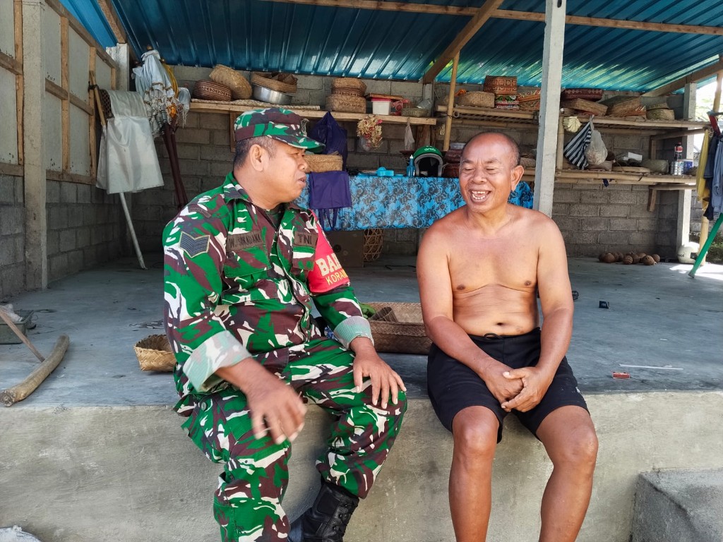 Babinsa Getakan Komsos Bersama Purnawirawan, Perkuat Silaturahmi Dan Sinergi