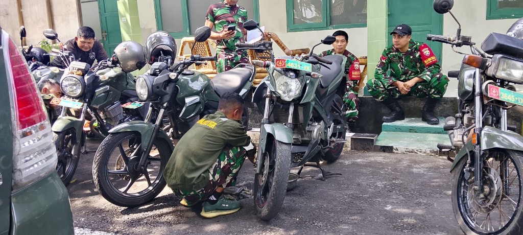 Yanhar Alutsista, Pjs Pasilog Kodim Klungkung Tegaskan Kesiapan Alutsista Faktor Penting Op[timalisasi Tupoksi