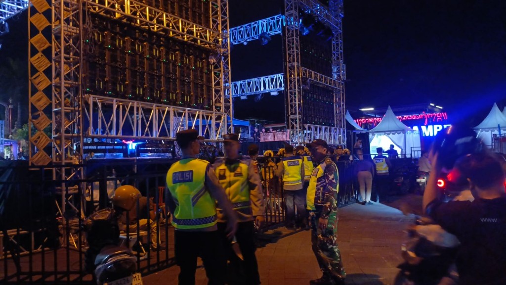 Festival semarapura ke 8 Masuk Hari Kedua, Aparat Gabungan Tingkatkan Pengamanan 