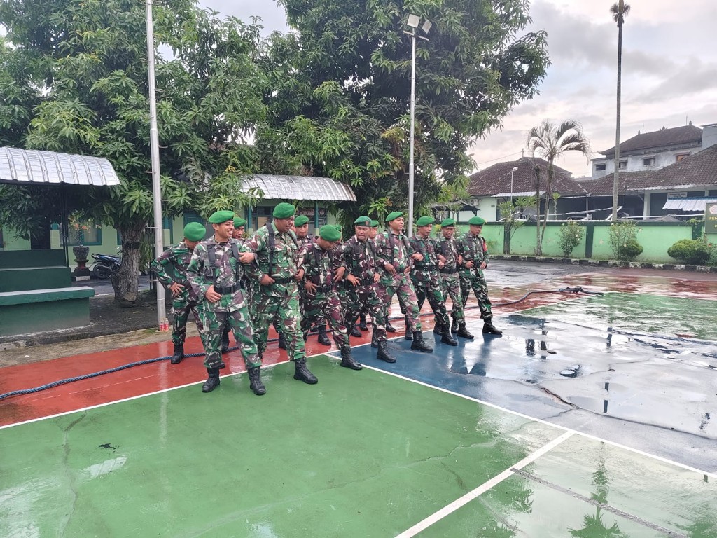 Siaga, Kodim Klungkung Gelar Latihan PHH