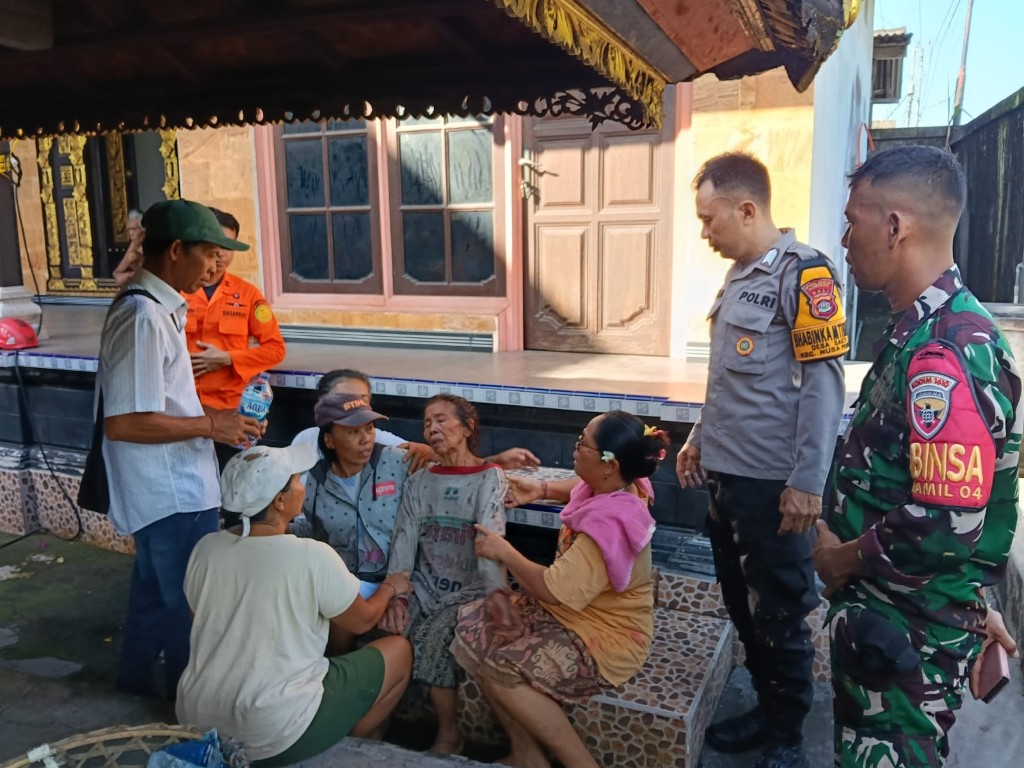 Sinergi Bhabinkamtibmas, Babinsa dan Basarnas Berhasil Temukan Warga Hilang di Desa Sakti.
