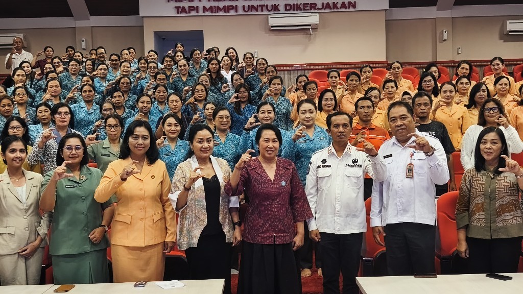 Wujudkan Generasi Emas 2045, TP PKK Bangli Gelar Literasi Kesehatan Ibu dan Pencegahan Kanker Serviks