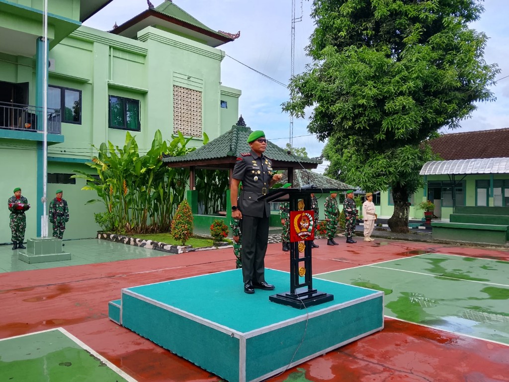 Dandim Klungkung Tekankan Babinsa Jadi Benteng Tangkal hoax Di Masyarakat