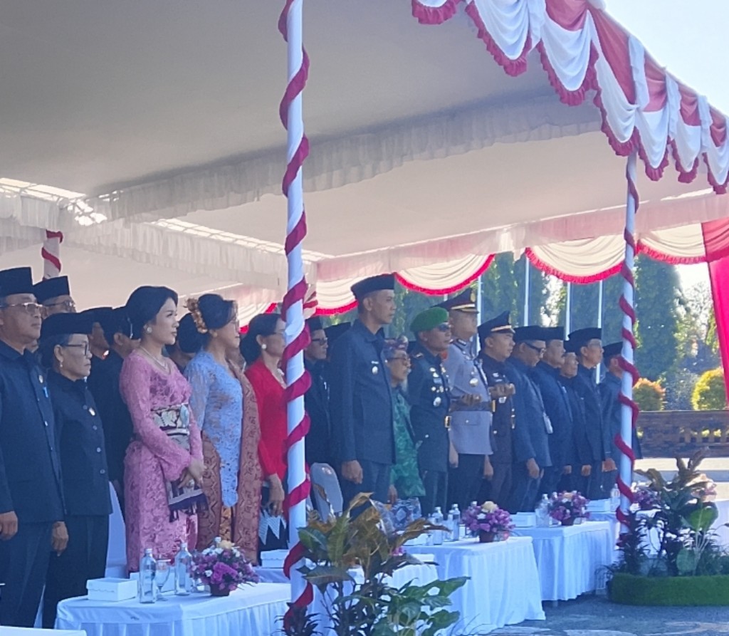 Dandim Klungkung Ajak Komponen Bangsa Bersatu Dan Perkuat Literasi Digital Pada Peringatan Harkitnas Ke 118