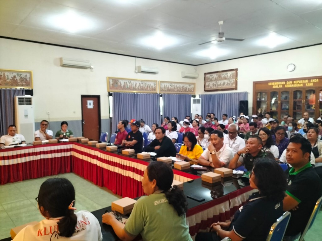 Hadiri Peningkatan Kesiapsiagaan Di RSUD Klungkung, Kapten Ketut Joni Tekankan Pentingnya Penerapan Keselamatan dan Kesehatan Kerja