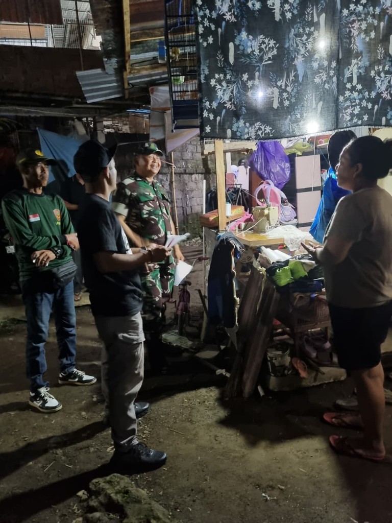 Aparat Gabungan Di Semarapura Kaja Gelar Sidak Duktang