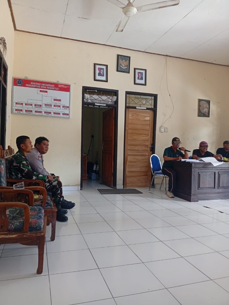 Hadiri Rapat Kesiapan, Kopda Yamin Tegaskan  7 Cabang Lomba Akan Warnai Pordes Sekartaji