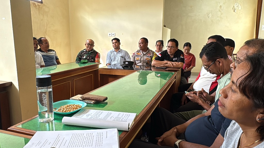 Rapat Pembahasan Pembentukan Panitia Pemilihan Perbekel, Babinsa Bakas Tegaskan Pentingnya Komitmen Dan Tanggungjawab