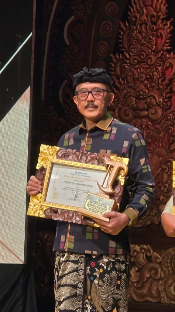 Bangli Sabet Penghargaan Penggerak Infrastruktur, Pelayanan, dan...