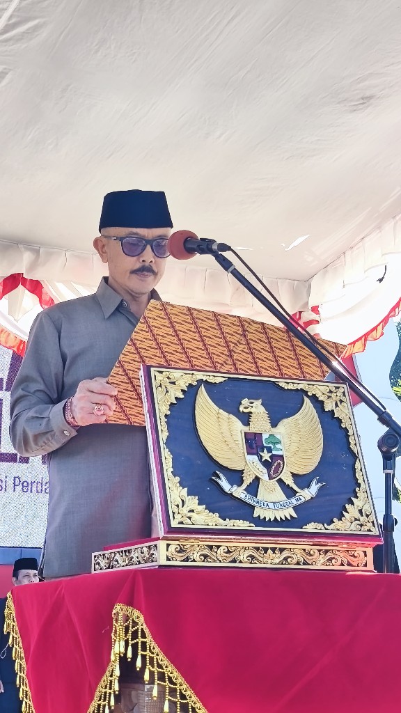 Wabup Bangli I Wayan Diar Pimpin Apel Peringatan Hari Lahir Pancasila 