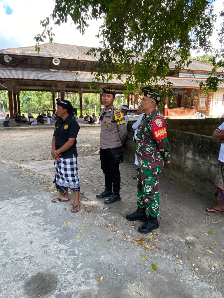 Ekstra Ketat, Tiga Pilar  Di Kamasan Kawal Upacara Melasti