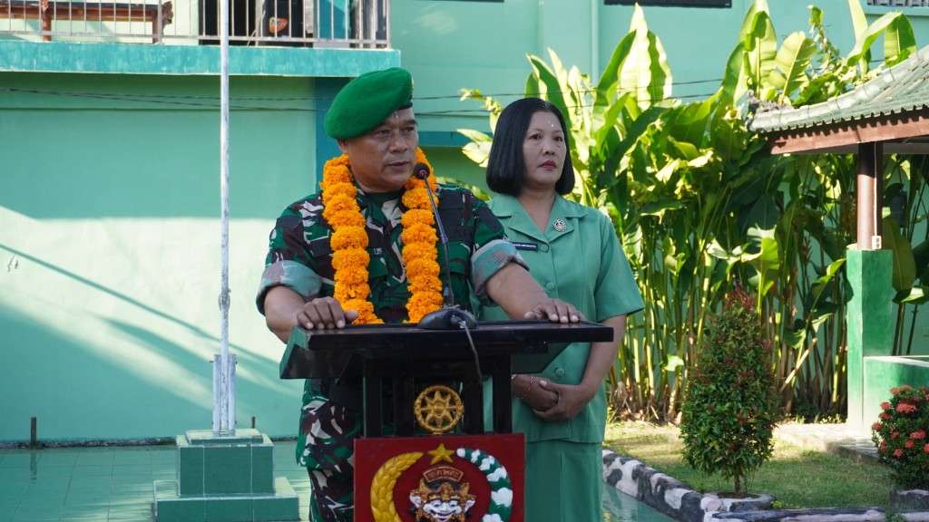 12 Tahun Pengabdian Di Kodim Klungkung, Kapten Nyoman Wiryantha Resmi Pindah Satuan