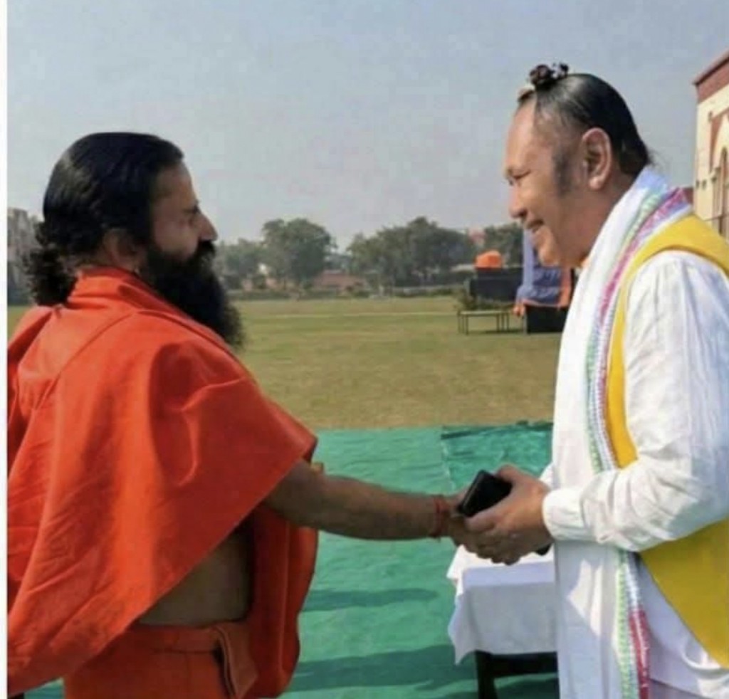 Diplomasi Kebudayaan Ida Rsi Putra Manuaba ( Agus Indra Udayana) bersama Baba Ramdev Ji: Membangun Masa Depan Yoga dan Ayurveda di Bali
