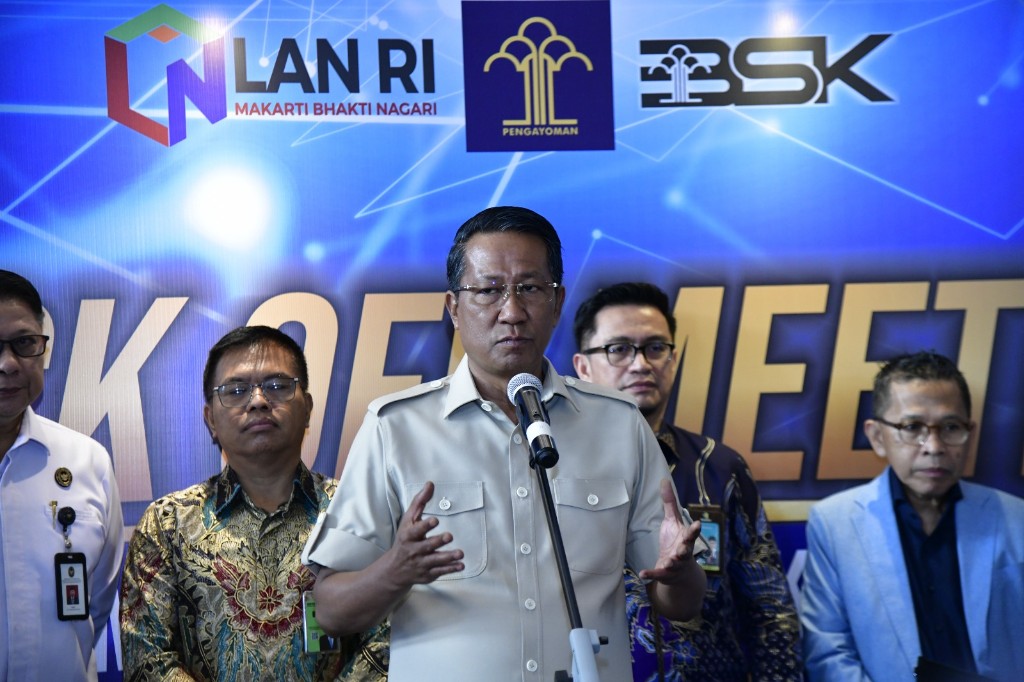Sinergi Lintas Sektor : Kementerian Hukum bersama LAN Gelar...