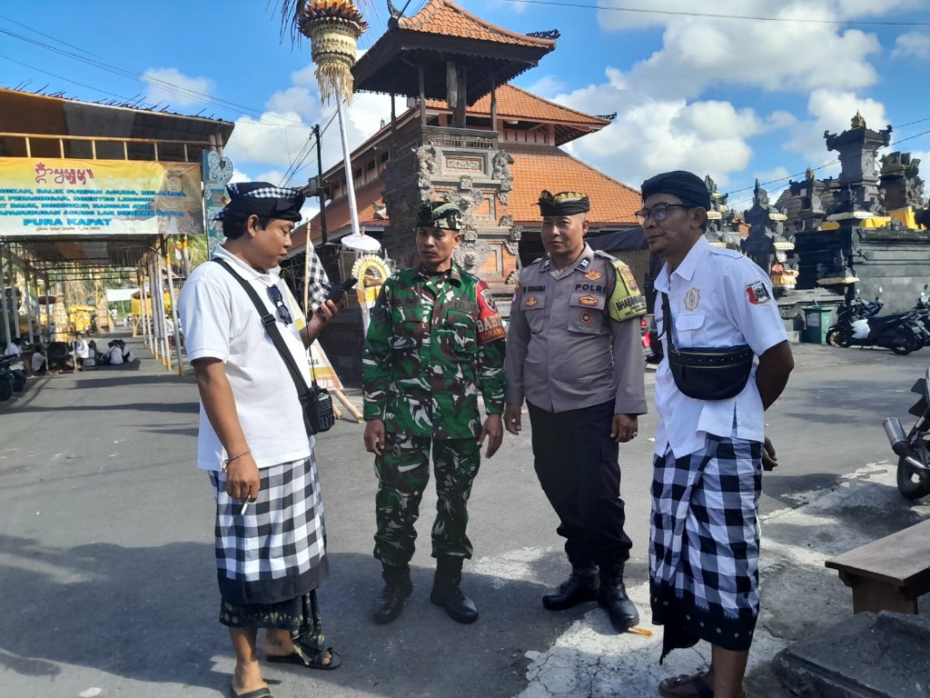 Upacara Kawal Mepada Agung, Babinsa Negari Tegaskan Sinergi TNI...