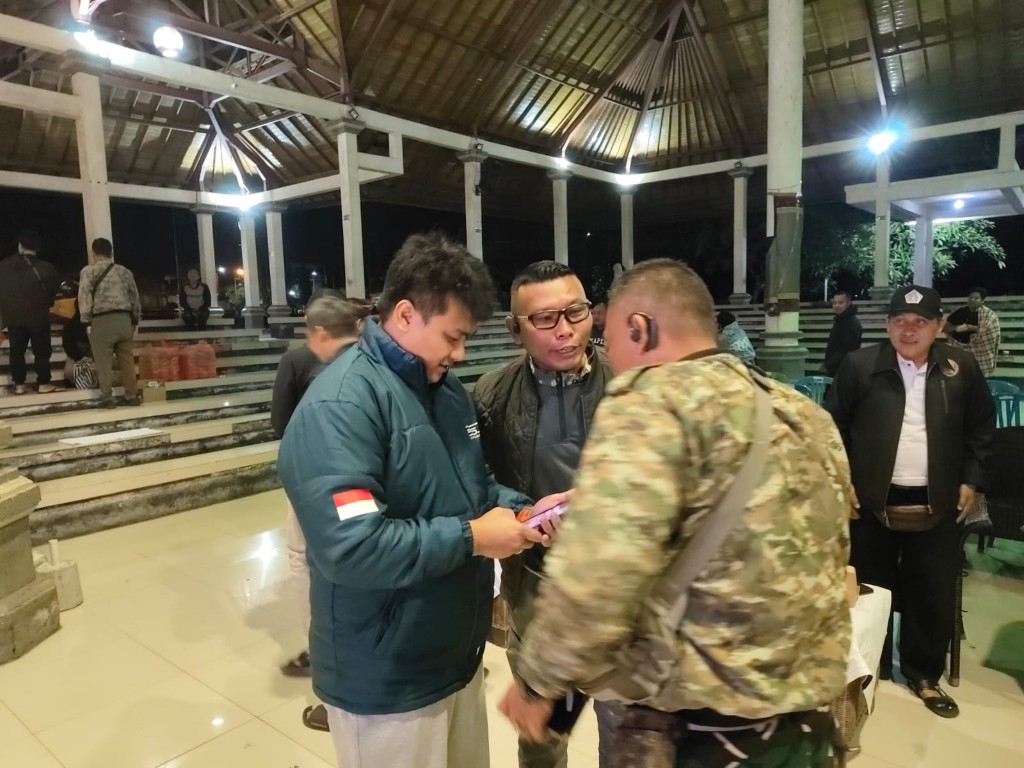 Kolaborasi TNI Perkokoh Persatuan dan Dorong Peningkatan UMKM Lokal, Kodim Klungkung Bersama Kominfo Gelar Nobar Piala Dunia 2026