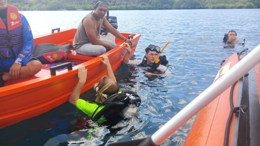 ABK jatuh ke laut, basarnas lalukan pemcarian
