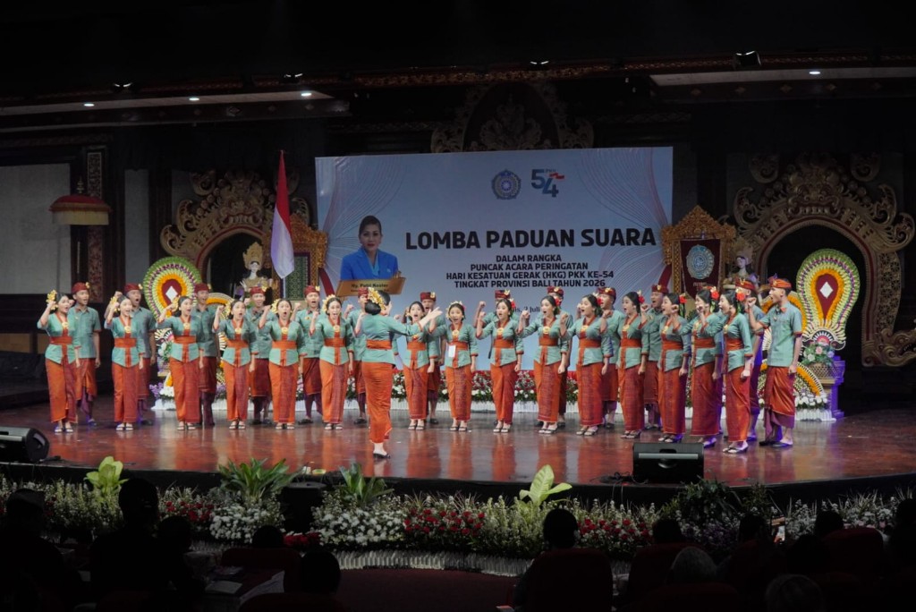 Harmoni dari Bangli Menggema di Ksirarnawa


TP PKK Bangli Tampilkan Kekompakan dan Semangat Pengabdian pada Lomba Paduan Suara HKG PKK ke-54 Provinsi Bali. 