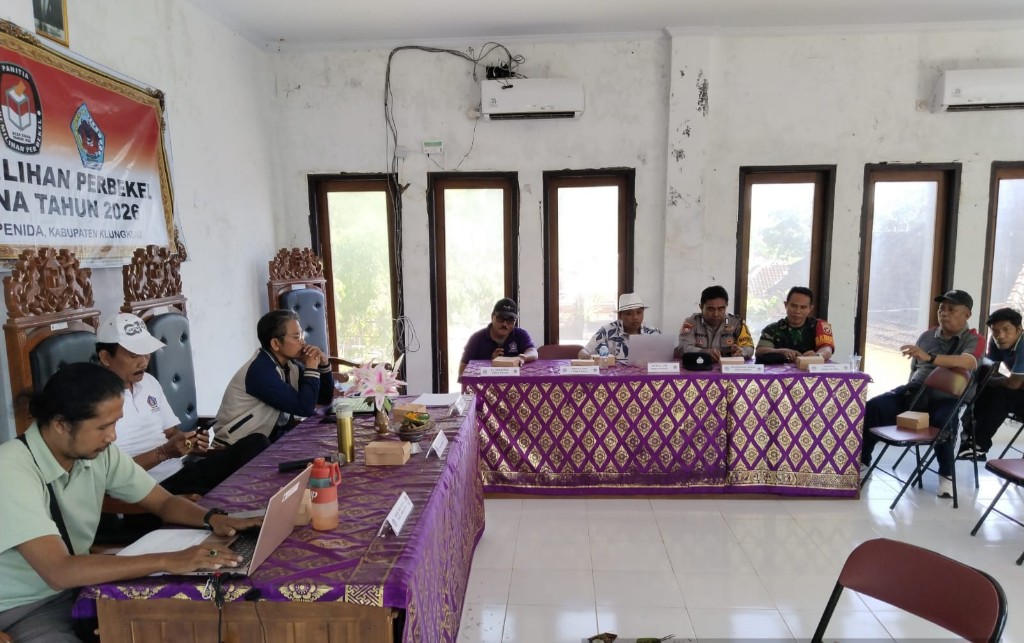Hadiri Penetapan  DPS, Babinsa Suana Ajak Masyarakat Dukung dan Kawal Seluruh Tahapan Pemilihan Perbekel