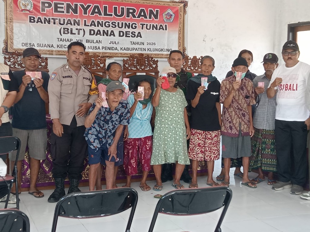 
BLT DD Bulan Juli Cair, Babinsa Suana Dampingi 12 KPM