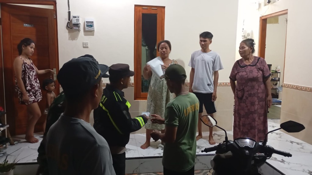 Gelar Sidak Duktang, Babinsa Satra Sasar Rumah Kos dan Kontrakan
