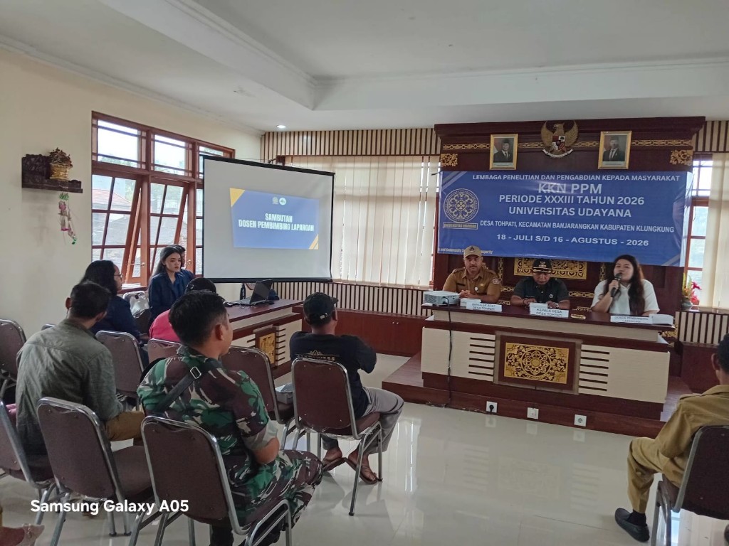 Tegaskan Sinergi TNI dan Mahasiswa, Dandim Klungkung Terjunkan Babinsa Kawal Pembukaan KKN di 8 Desa
