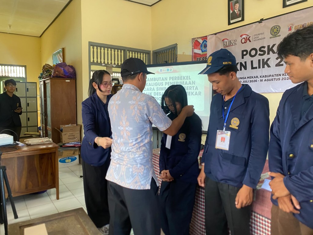Perkuat Sinergi Bersama Perguruan Tinggi, Babinsa Bunga Mekar  Hadiri Penerimaan KKN-PPM Unud