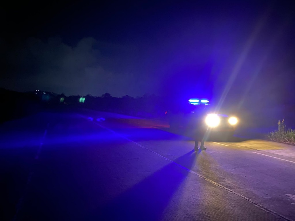 Respon Cepat Call Center 110, Polres Klungkung Bubarkan Aksi Balap Liar di Jembatan Merah PKB.
