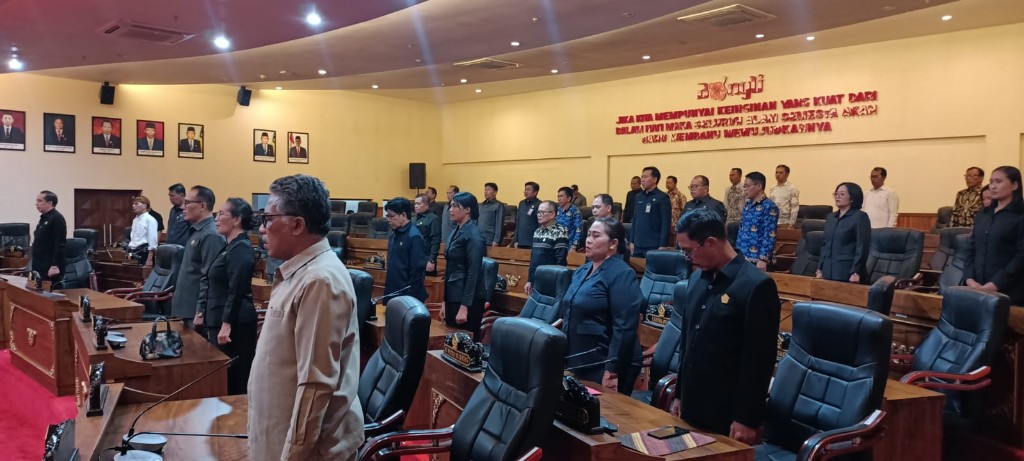 DPRD Bangli Setujui Ranperda Pertanggungjawaban Pelaksanaan APBD 2025