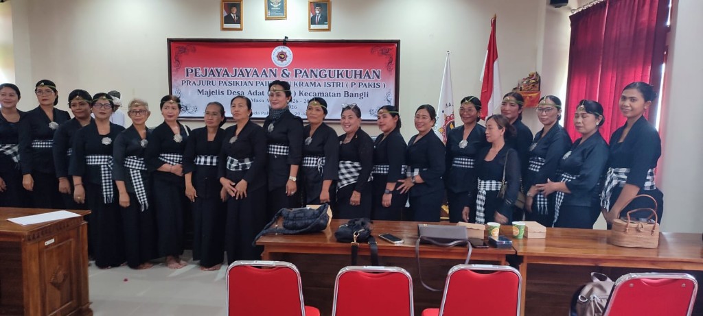 MMDA Bangli Kukuhkan P Pakis Periode 2026-2031