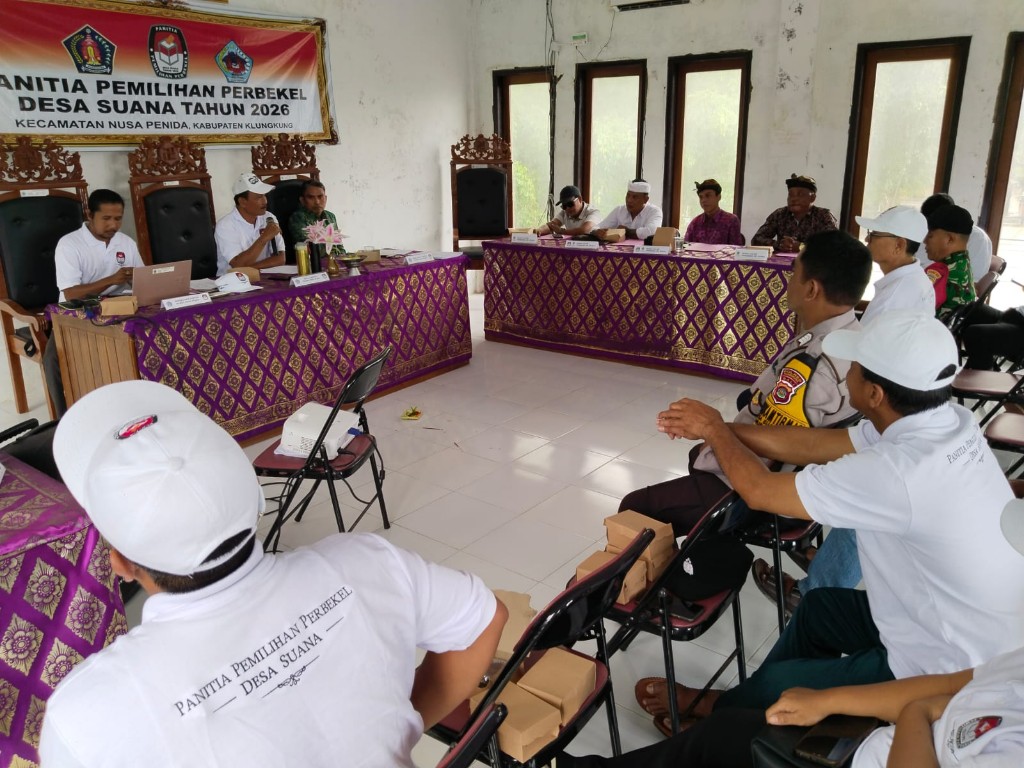 Babinsa Suana Tegaskan 4 Bakal Calon  Perbekel Suana...