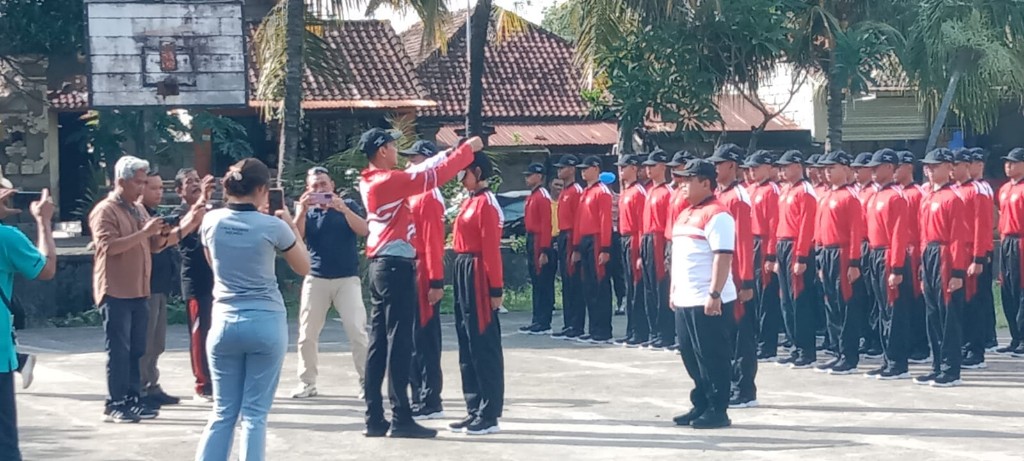 Hadiri Pembukaan Pelatihan Calon Paskibraka Kabupaten Klungkung, Kapten Ketut Joni Ajak Calon Paskibraka Tunjukkan Kemampuan Terbaik