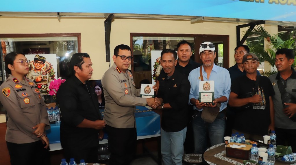 Ngopi Kamtibmas, Kapolresta Denpasar Ajak PGN Bali Bersinergi Jaga Kamtibmas