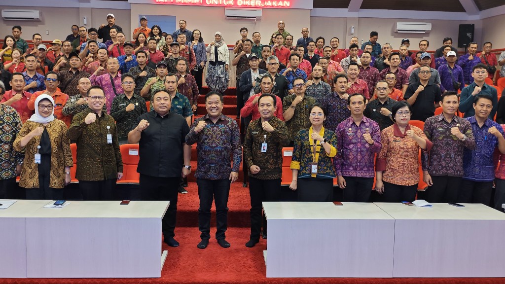 Apresiasi Sinergi Pusat-Daerah, Bupati Bangli Buka Sosialisasi RUU Satu Data Indonesia 
