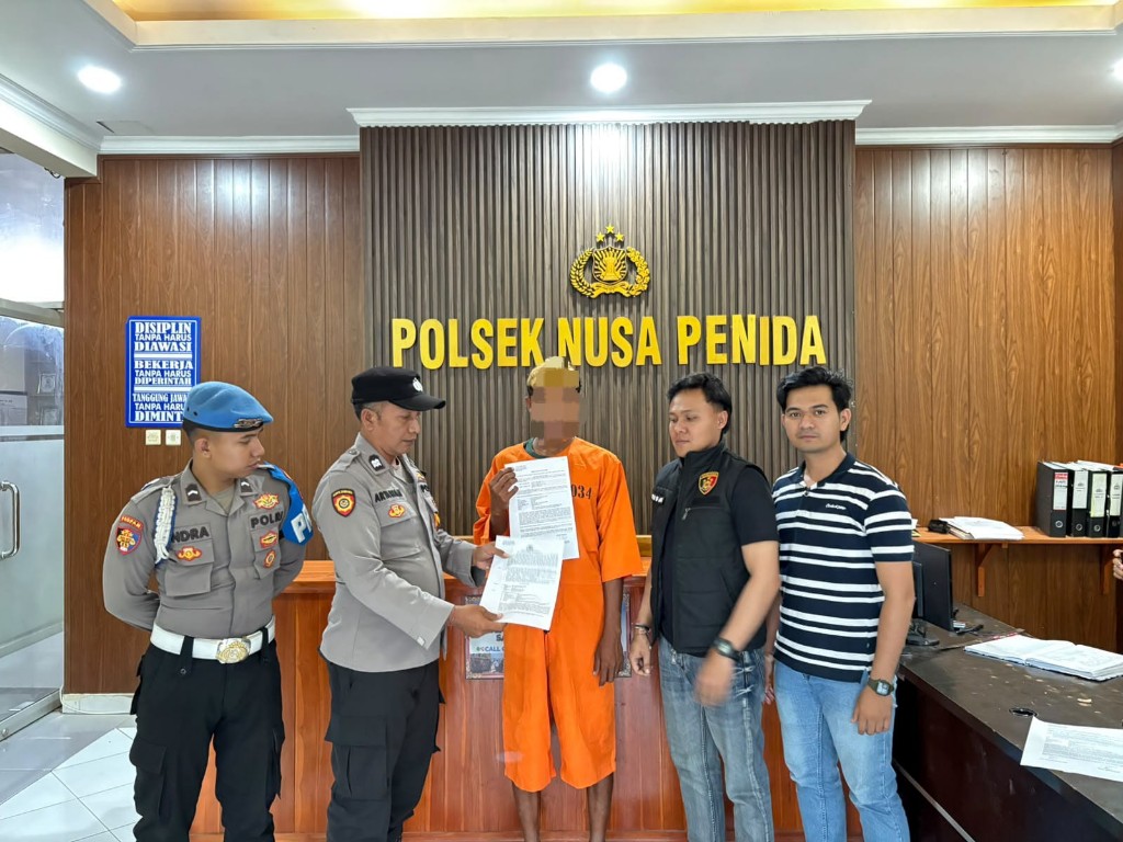 Tim Jalak Nusa Ringkus Pelaku Pencurian di Beach Club Nusa Penida.